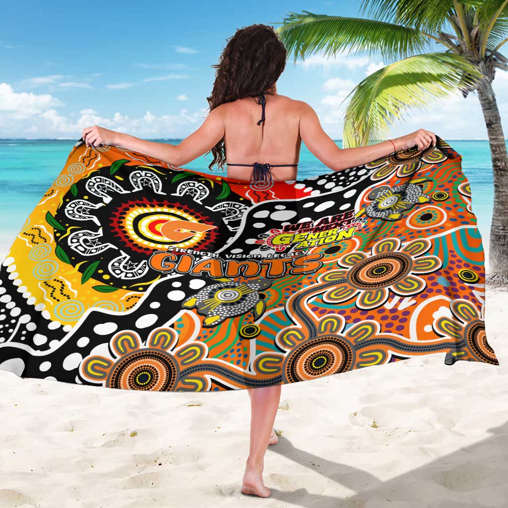 Giants AFL Celebrating 50 Years of Naidoc Sarong NAIDOC Week 2025 Aboriginal