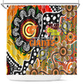 Giants AFL Celebrating 50 Years of Naidoc Shower Curtain NAIDOC Week 2025 Aboriginal
