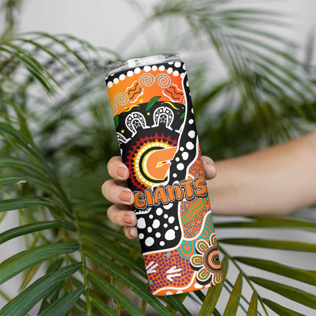 Giants AFL Celebrating 50 Years of Naidoc Skinny Tumbler NAIDOC Week 2025 Aboriginal