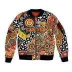 Personalised Giants AFL Celebrating 50 Years of Naidoc Sleeve Zip Bomber Jacket NAIDOC Week 2025 Aboriginal