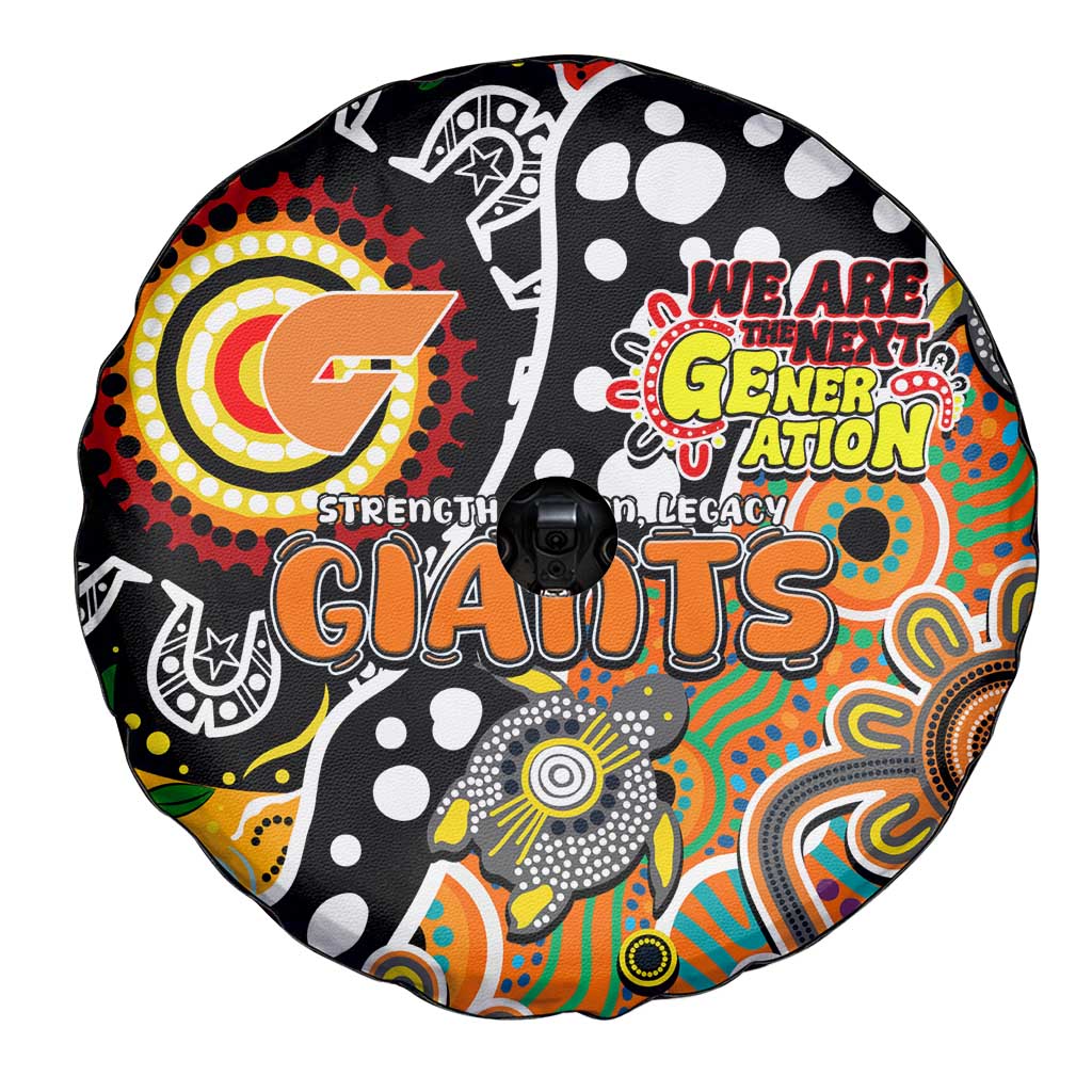 Giants AFL Celebrating 50 Years of Naidoc Spare Tire Cover NAIDOC Week 2025 Aboriginal