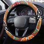 Giants AFL Celebrating 50 Years of Naidoc Steering Wheel Cover NAIDOC Week 2025 Aboriginal