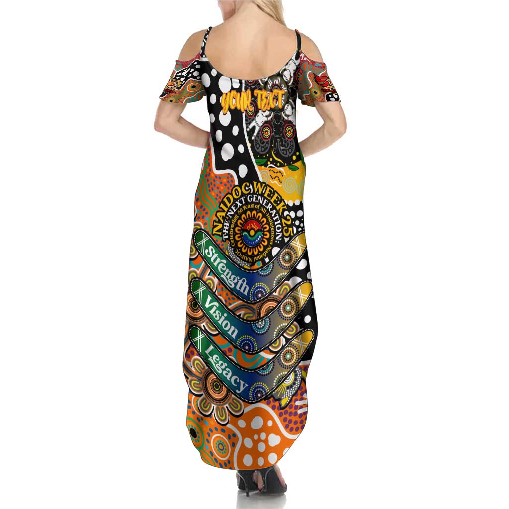 Personalised Giants AFL Celebrating 50 Years of Naidoc Summer Maxi Dress NAIDOC Week 2025 Aboriginal