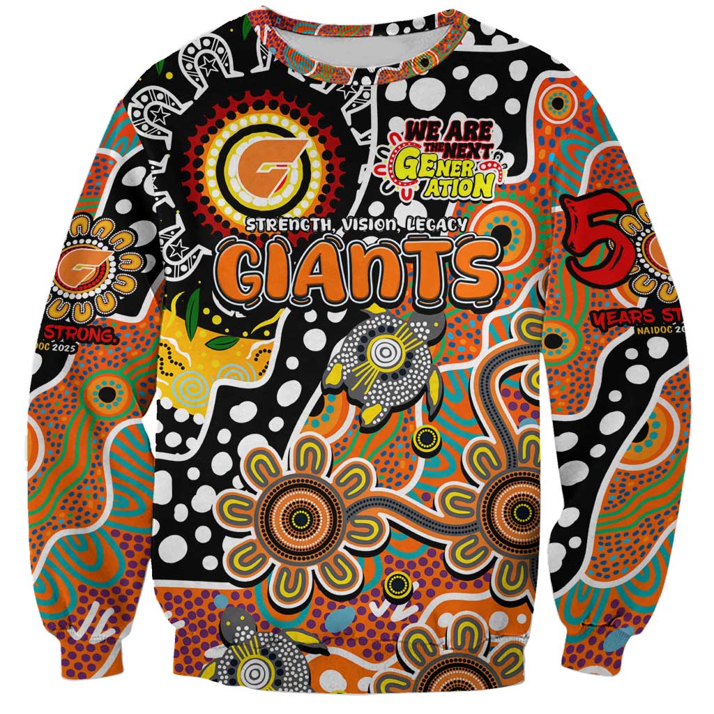 Personalised Giants AFL Celebrating 50 Years of Naidoc Sweatshirt NAIDOC Week 2025 Aboriginal