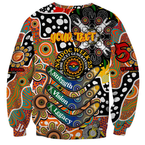 Personalised Giants AFL Celebrating 50 Years of Naidoc Sweatshirt NAIDOC Week 2025 Aboriginal