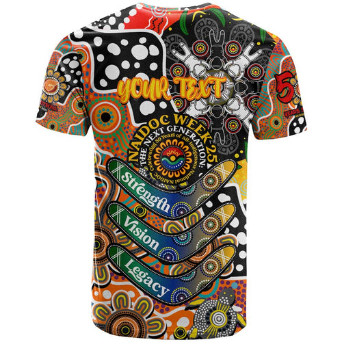 Personalised Giants AFL Celebrating 50 Years of Naidoc T Shirt NAIDOC Week 2025 Aboriginal