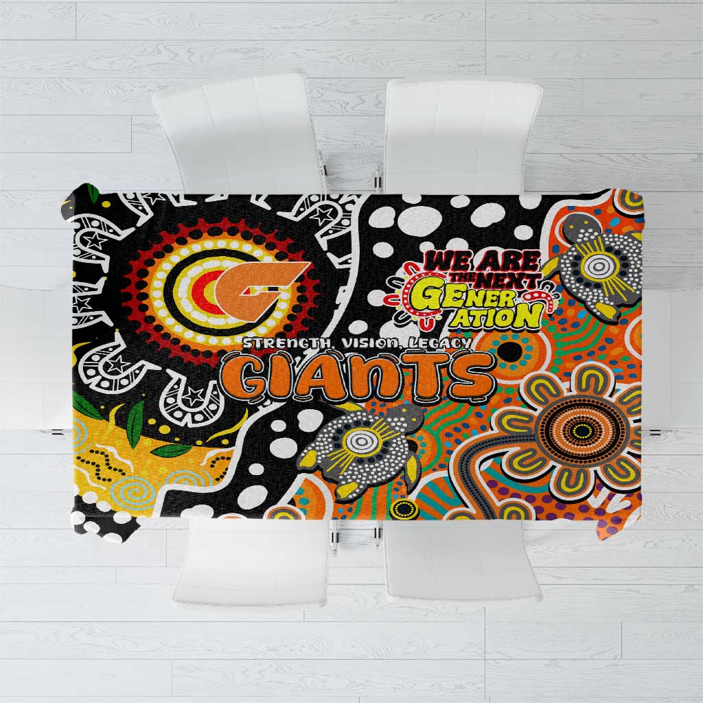 Giants AFL Celebrating 50 Years of Naidoc Tablecloth NAIDOC Week 2025 Aboriginal