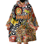 Personalised Giants AFL Celebrating 50 Years of Naidoc Wearable Blanket Hoodie NAIDOC Week 2025 Aboriginal