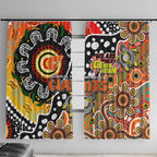 Giants AFL Celebrating 50 Years of Naidoc Window Curtain NAIDOC Week 2025 Aboriginal