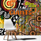 Giants AFL Celebrating 50 Years of Naidoc Window Curtain NAIDOC Week 2025 Aboriginal