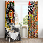 Giants AFL Celebrating 50 Years of Naidoc Window Curtain NAIDOC Week 2025 Aboriginal