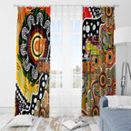 Giants AFL Celebrating 50 Years of Naidoc Window Curtain NAIDOC Week 2025 Aboriginal