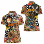 Personalised Giants AFL Celebrating 50 Years of Naidoc Women Polo Shirt NAIDOC Week 2025 Aboriginal
