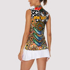 Personalised Giants AFL Celebrating 50 Years of Naidoc Women Sleeveless Polo Shirt NAIDOC Week 2025 Aboriginal