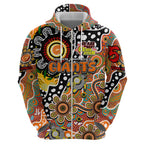 Personalised Giants AFL Celebrating 50 Years of Naidoc Zip Hoodie NAIDOC Week 2025 Aboriginal
