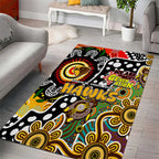 Hawks AFL Celebrating 50 Years of Naidoc Area Rug NAIDOC Week 2025 Aboriginal