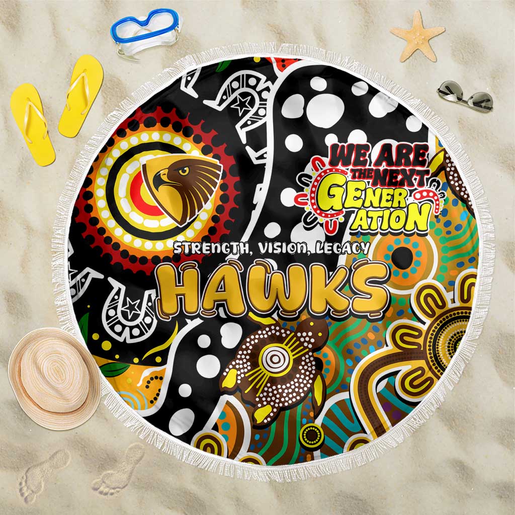 Hawks AFL Celebrating 50 Years of Naidoc Beach Blanket NAIDOC Week 2025 Aboriginal