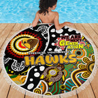 Hawks AFL Celebrating 50 Years of Naidoc Beach Blanket NAIDOC Week 2025 Aboriginal