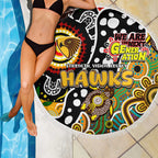 Hawks AFL Celebrating 50 Years of Naidoc Beach Blanket NAIDOC Week 2025 Aboriginal