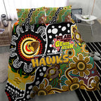 Hawks AFL Celebrating 50 Years of Naidoc Bedding Set NAIDOC Week 2025 Aboriginal