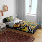 Hawks AFL Celebrating 50 Years of Naidoc Bedding Set NAIDOC Week 2025 Aboriginal