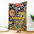 Hawks AFL Celebrating 50 Years of Naidoc Blanket NAIDOC Week 2025 Aboriginal