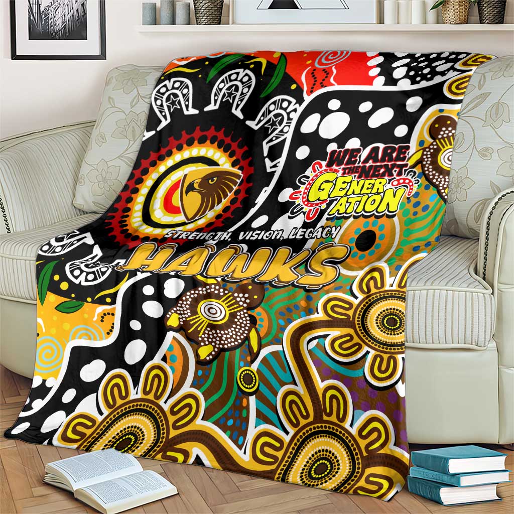 Hawks AFL Celebrating 50 Years of Naidoc Blanket NAIDOC Week 2025 Aboriginal