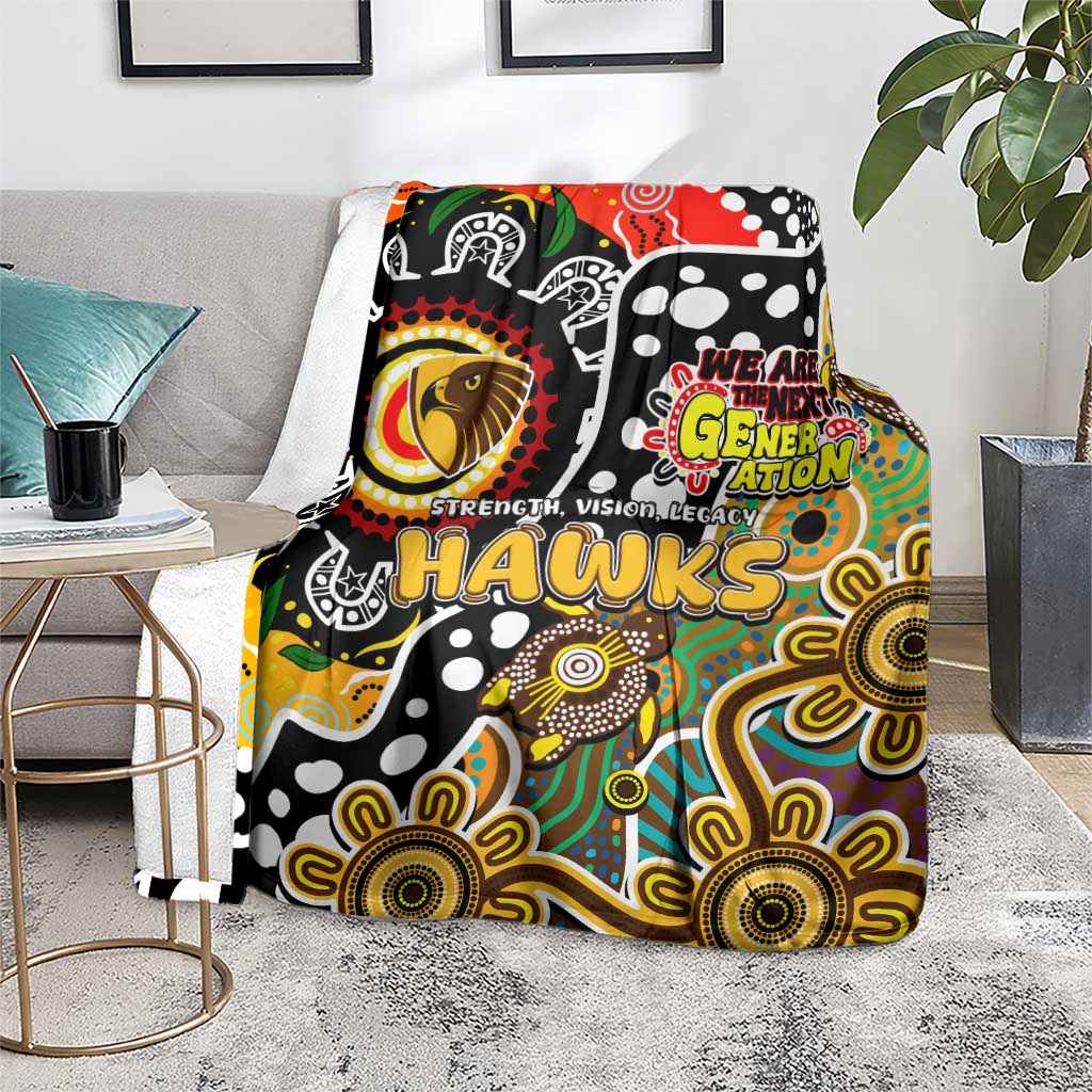 Hawks AFL Celebrating 50 Years of Naidoc Blanket NAIDOC Week 2025 Aboriginal
