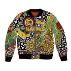 Personalised Hawks AFL Celebrating 50 Years of Naidoc Bomber Jacket NAIDOC Week 2025 Aboriginal