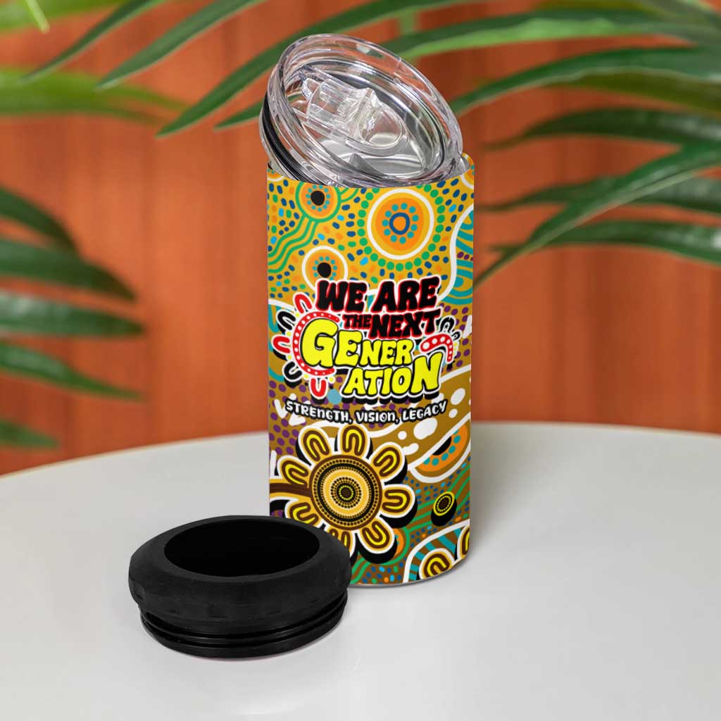 Hawks AFL Celebrating 50 Years of Naidoc 4 in 1 Can Cooler Tumbler NAIDOC Week 2025 Aboriginal