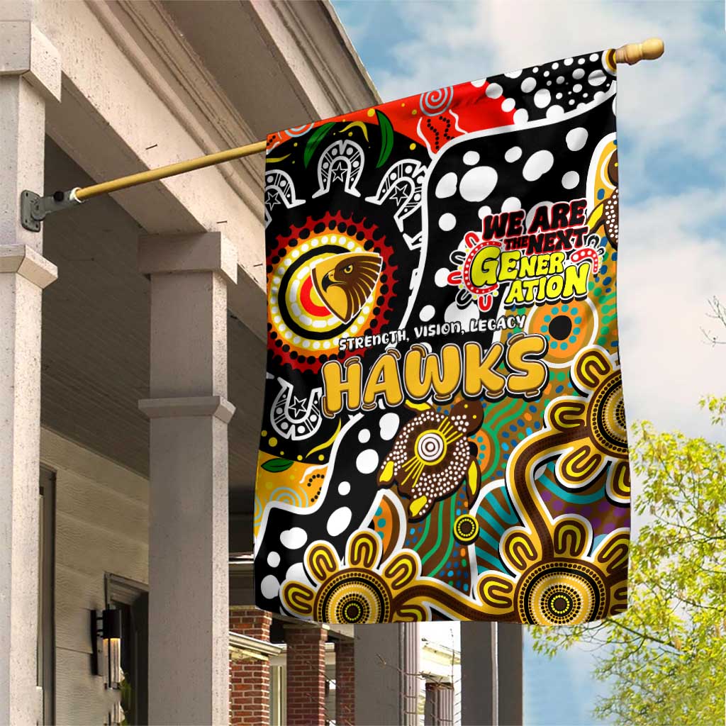 Hawks AFL Celebrating 50 Years of Naidoc Garden Flag NAIDOC Week 2025 Aboriginal