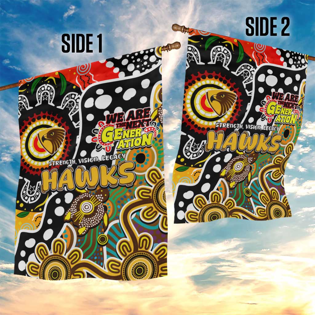 Hawks AFL Celebrating 50 Years of Naidoc Garden Flag NAIDOC Week 2025 Aboriginal