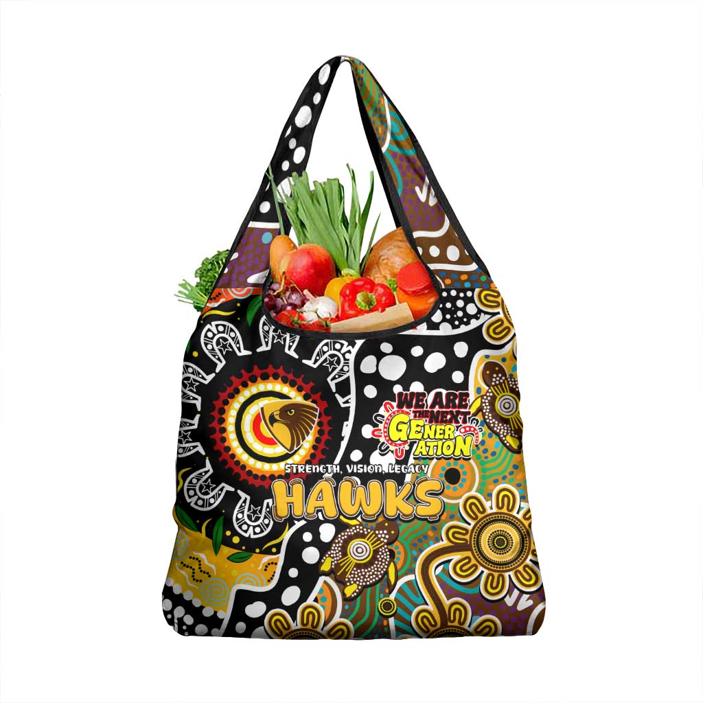Hawks AFL Celebrating 50 Years of Naidoc Grocery Bag NAIDOC Week 2025 Aboriginal