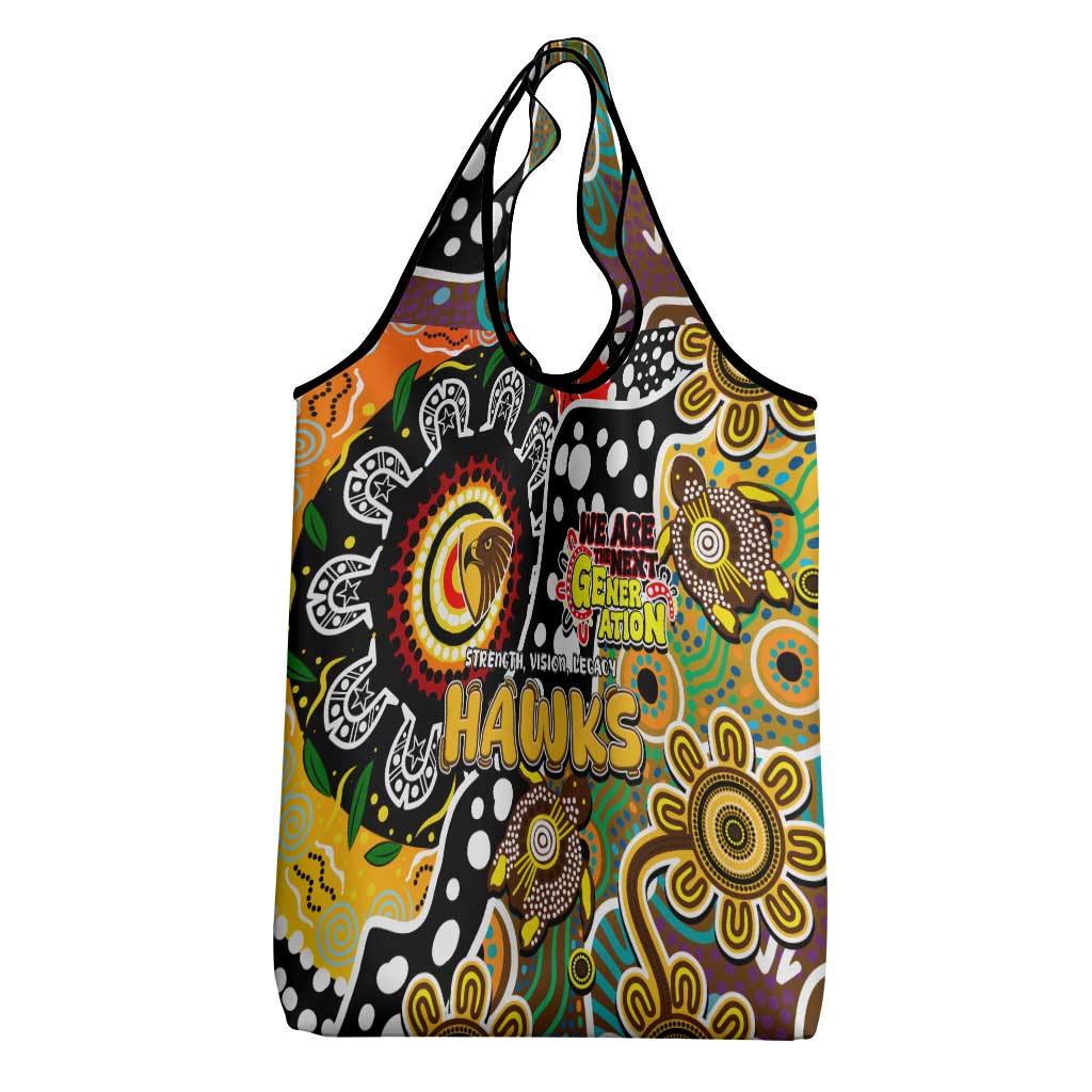 Hawks AFL Celebrating 50 Years of Naidoc Grocery Bag NAIDOC Week 2025 Aboriginal