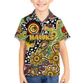 Personalised Hawks AFL Celebrating 50 Years of Naidoc Kid Hawaiian Shirt NAIDOC Week 2025 Aboriginal