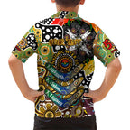 Personalised Hawks AFL Celebrating 50 Years of Naidoc Kid Hawaiian Shirt NAIDOC Week 2025 Aboriginal