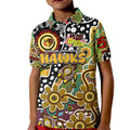 Personalised Hawks AFL Celebrating 50 Years of Naidoc Kid Polo Shirt NAIDOC Week 2025 Aboriginal