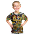 Personalised Hawks AFL Celebrating 50 Years of Naidoc Kid T Shirt NAIDOC Week 2025 Aboriginal