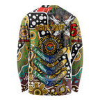 Personalised Hawks AFL Celebrating 50 Years of Naidoc Long Sleeve Shirt NAIDOC Week 2025 Aboriginal