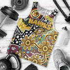 Personalised Hawks AFL Celebrating 50 Years of Naidoc Men Tank Top NAIDOC Week 2025 Aboriginal