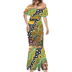 Personalised Hawks AFL Celebrating 50 Years of Naidoc Mermaid Dress NAIDOC Week 2025 Aboriginal