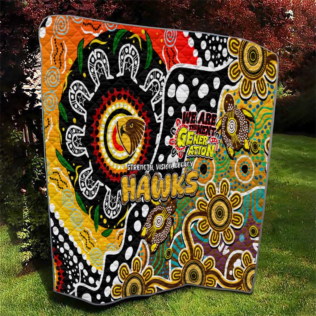 Hawks AFL Celebrating 50 Years of Naidoc Quilt NAIDOC Week 2025 Aboriginal