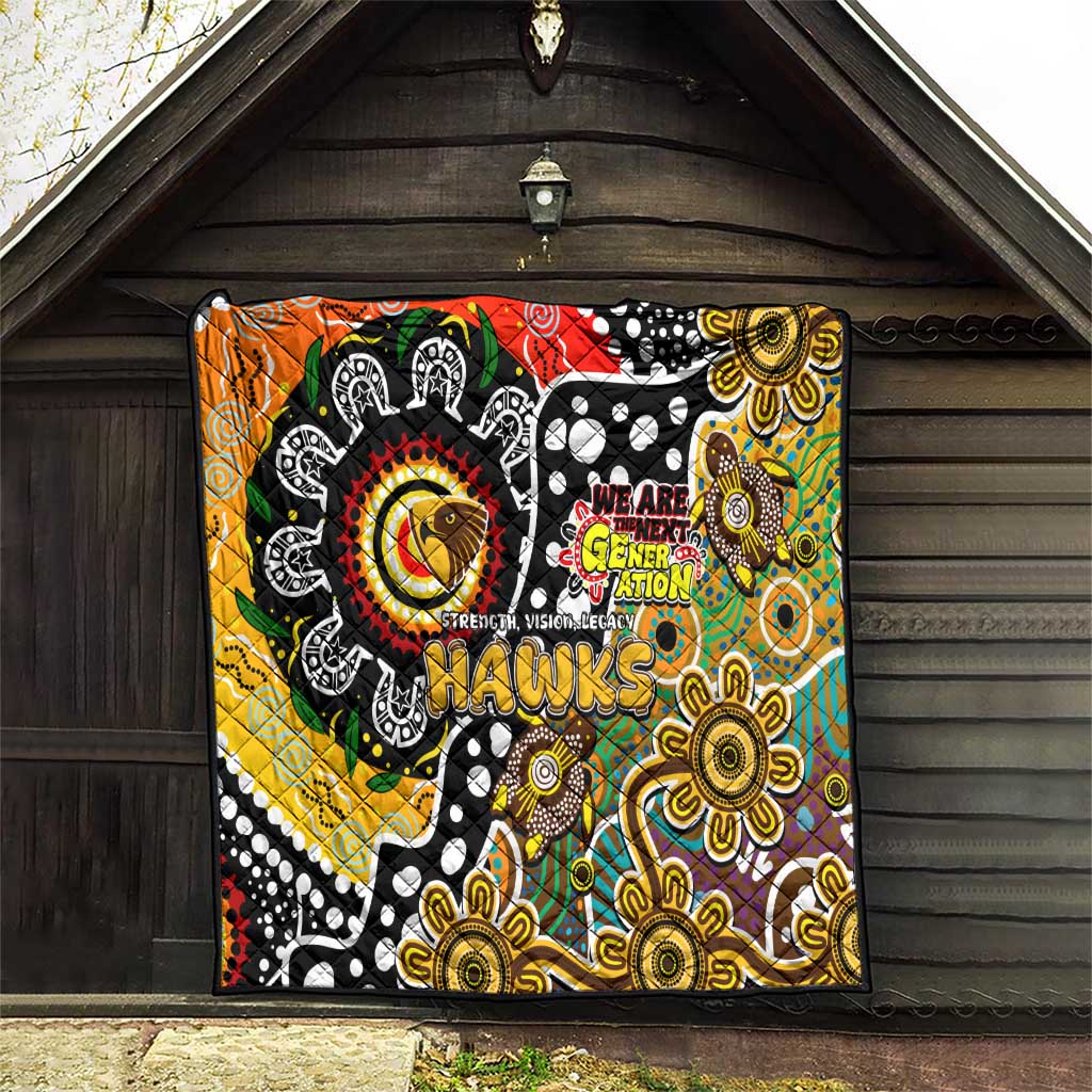 Hawks AFL Celebrating 50 Years of Naidoc Quilt NAIDOC Week 2025 Aboriginal