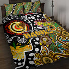 Hawks AFL Celebrating 50 Years of Naidoc Quilt Bed Set NAIDOC Week 2025 Aboriginal