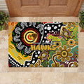 Hawks AFL Celebrating 50 Years of Naidoc Rubber Doormat NAIDOC Week 2025 Aboriginal