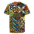 Personalised Hawks AFL Celebrating 50 Years of Naidoc Rugby Jersey NAIDOC Week 2025 Aboriginal