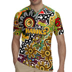 Personalised Hawks AFL Celebrating 50 Years of Naidoc Rugby Jersey NAIDOC Week 2025 Aboriginal