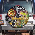 Hawks AFL Celebrating 50 Years of Naidoc Spare Tire Cover NAIDOC Week 2025 Aboriginal