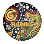 Hawks AFL Celebrating 50 Years of Naidoc Spare Tire Cover NAIDOC Week 2025 Aboriginal