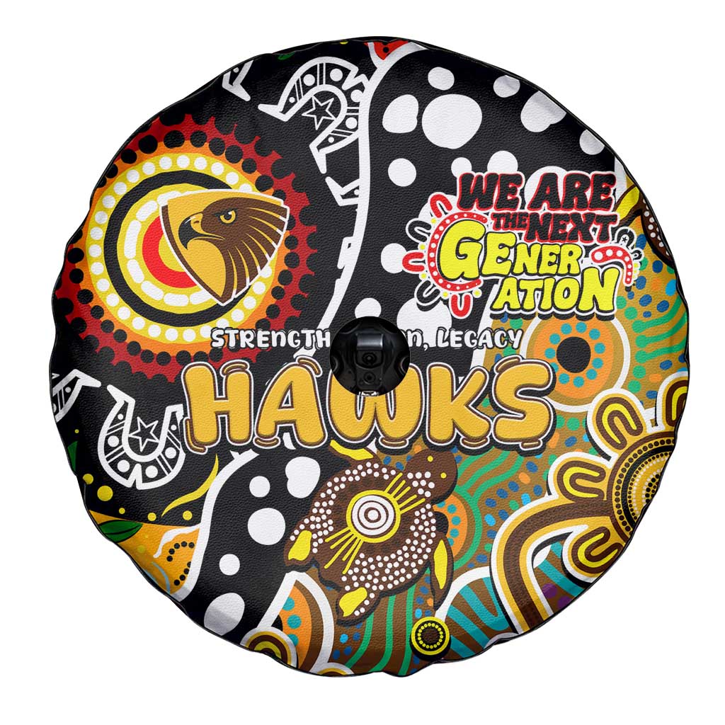 Hawks AFL Celebrating 50 Years of Naidoc Spare Tire Cover NAIDOC Week 2025 Aboriginal